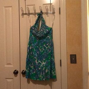 Lily Pulitzer Halter Midi Dress